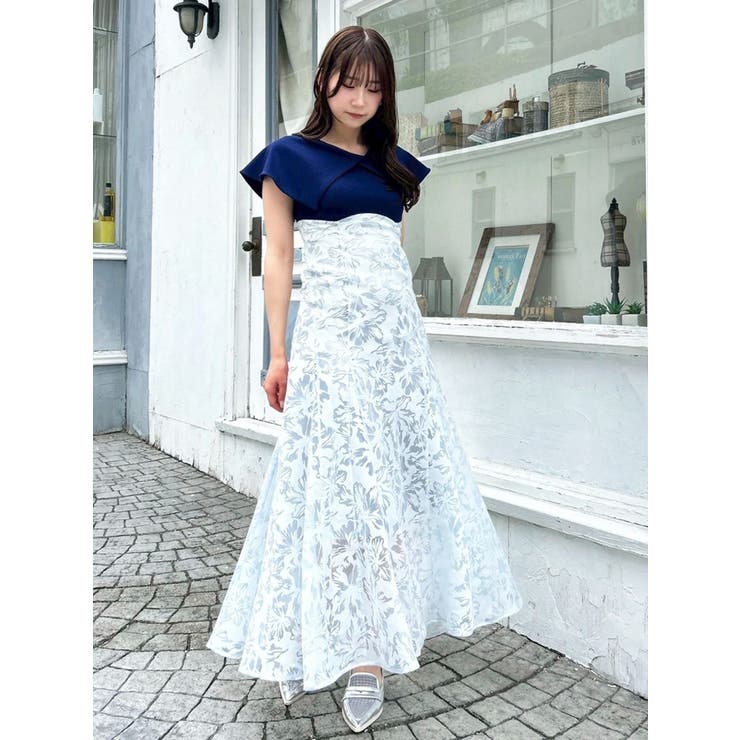 オパールフラワーコルセットワンピース | dazzlin | 詳細画像39 