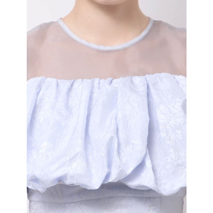 【藤井サチコラボ】ジャカードバルーンスリーブドレス | dazzlin | 詳細画像30 