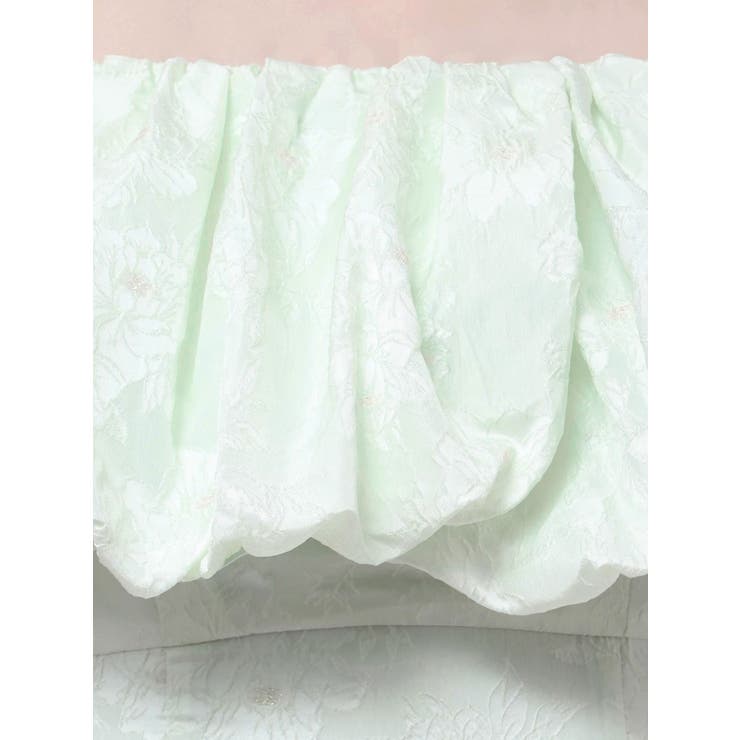 【藤井サチコラボ】ジャカードバルーンスリーブドレス | dazzlin | 詳細画像35 