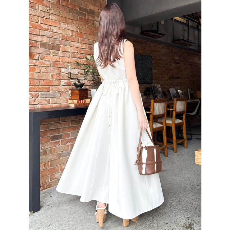 【藤井サチコラボ】サイドボリュームドレス | dazzlin | 詳細画像15 