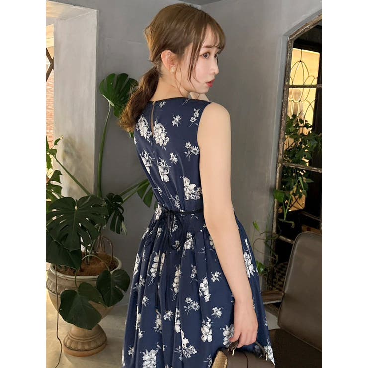 【藤井サチコラボ】サイドボリュームドレス | dazzlin | 詳細画像20 