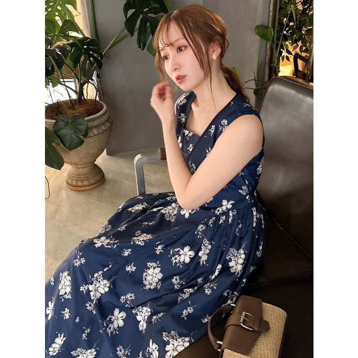 【藤井サチコラボ】サイドボリュームドレス | dazzlin | 詳細画像22 