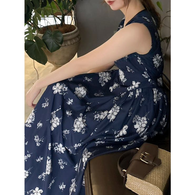 【藤井サチコラボ】サイドボリュームドレス | dazzlin | 詳細画像23 