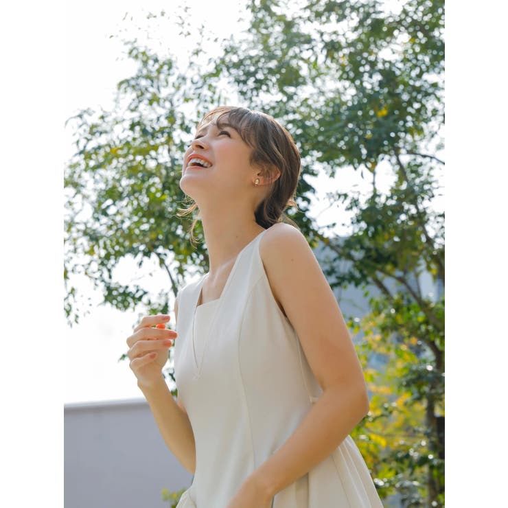 【藤井サチコラボ】サイドボリュームドレス | dazzlin | 詳細画像6 