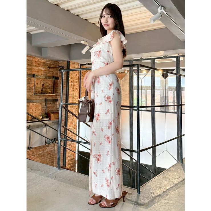 【藤井サチコラボ】デルフィニウムフラワーワンピース | dazzlin | 詳細画像22 