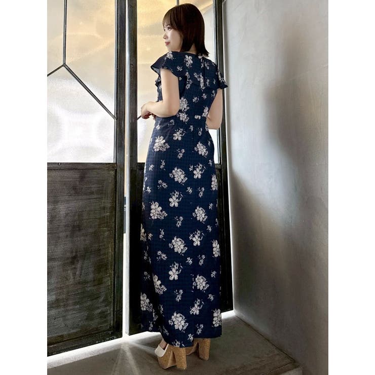 【藤井サチコラボ】デルフィニウムフラワーワンピース | dazzlin | 詳細画像28 