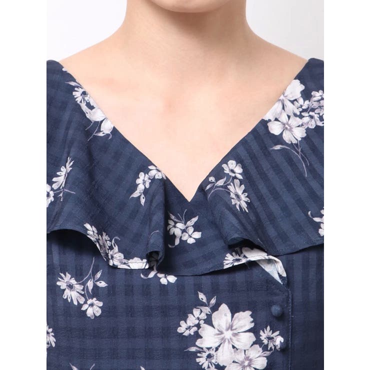 【藤井サチコラボ】デルフィニウムフラワーワンピース | dazzlin | 詳細画像35 