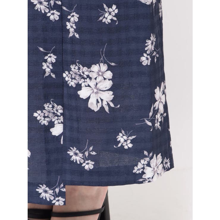 【藤井サチコラボ】デルフィニウムフラワーワンピース | dazzlin | 詳細画像37 