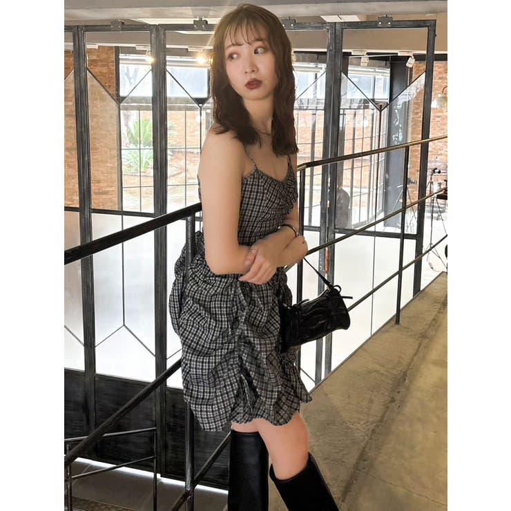 ギャザーリボンミニワンピース | dazzlin | 詳細画像39 