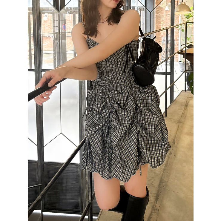 ギャザーリボンミニワンピース | dazzlin | 詳細画像40 