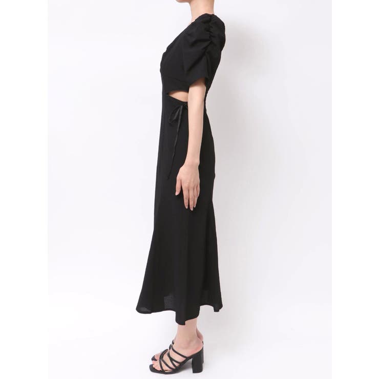 ウエストカットアウトパイピングワンピース | dazzlin | 詳細画像22 