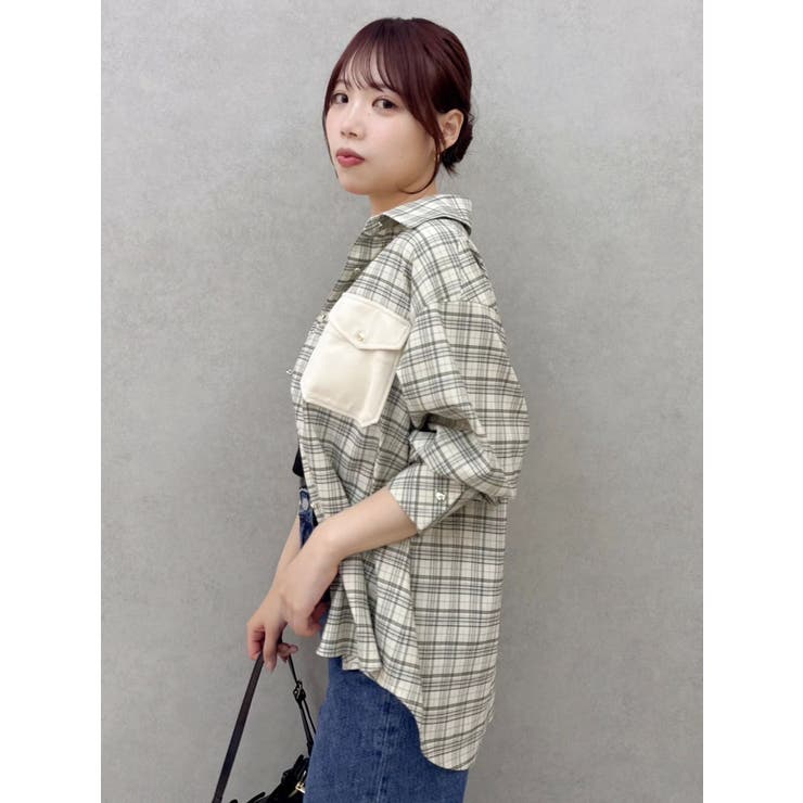 【セットアップ対応】チェックオーバーアソートシャツ | dazzlin | 詳細画像29 