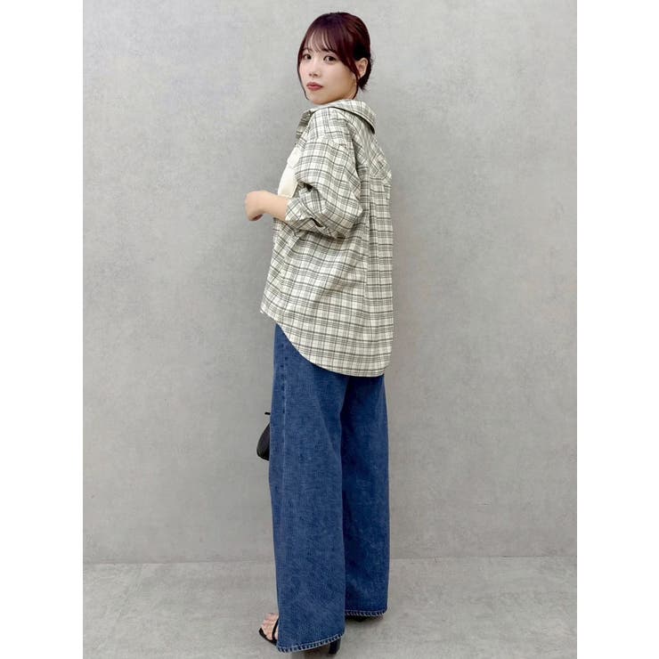 【セットアップ対応】チェックオーバーアソートシャツ | dazzlin | 詳細画像32 