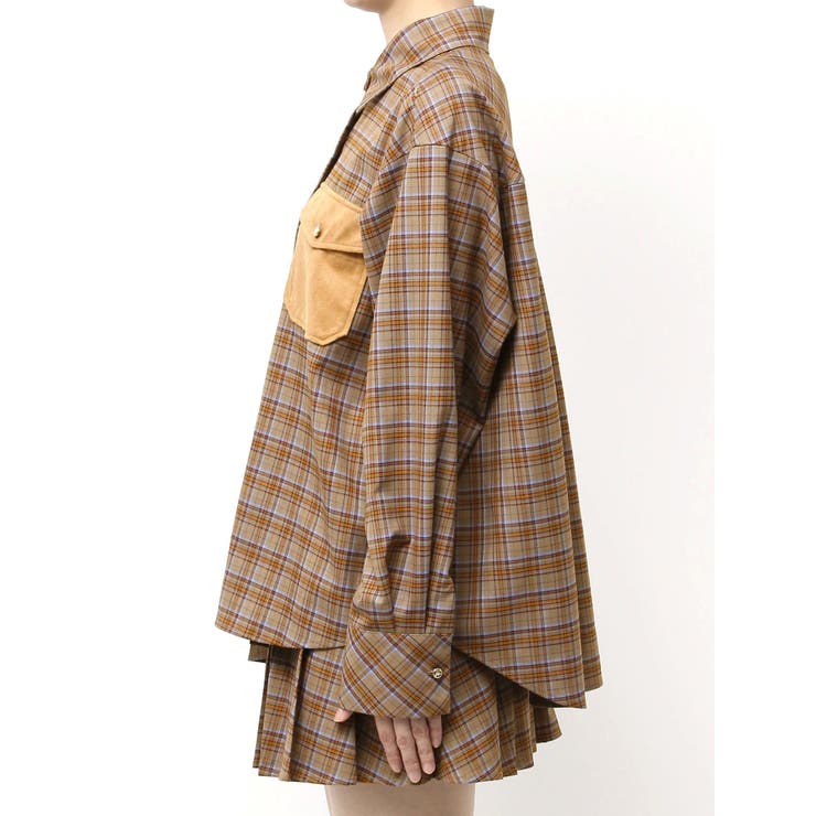 【セットアップ対応】チェックオーバーアソートシャツ | dazzlin | 詳細画像36 