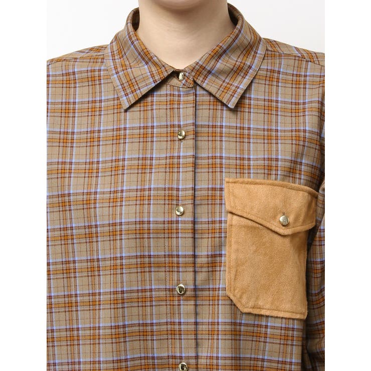 【セットアップ対応】チェックオーバーアソートシャツ | dazzlin | 詳細画像38 