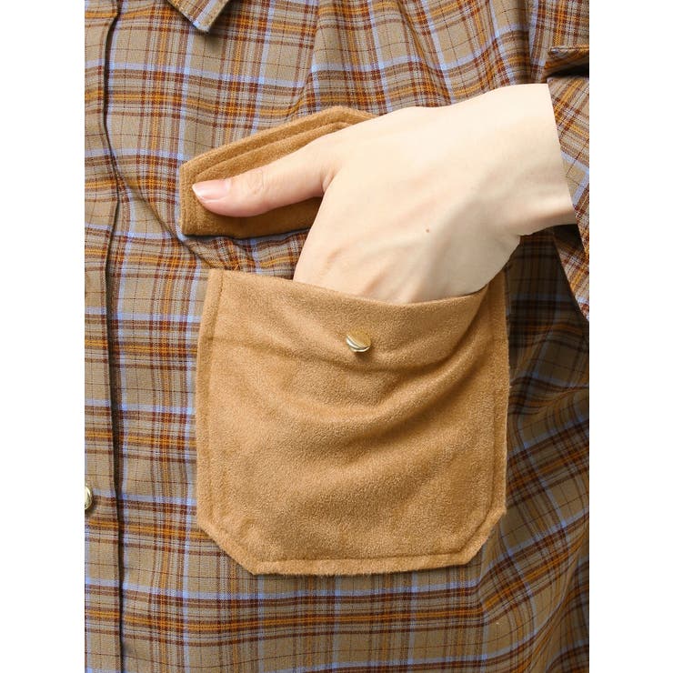 【セットアップ対応】チェックオーバーアソートシャツ | dazzlin | 詳細画像40 