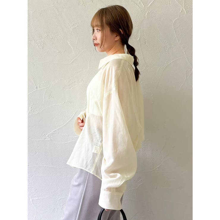 シアータックシャツ | dazzlin | 詳細画像35 