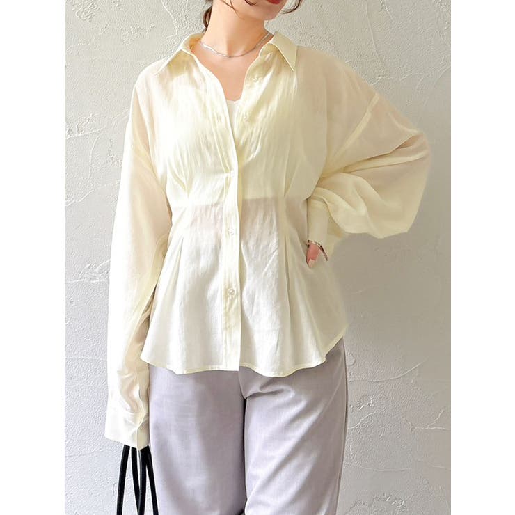 イエロー | シアータックシャツ | dazzlin