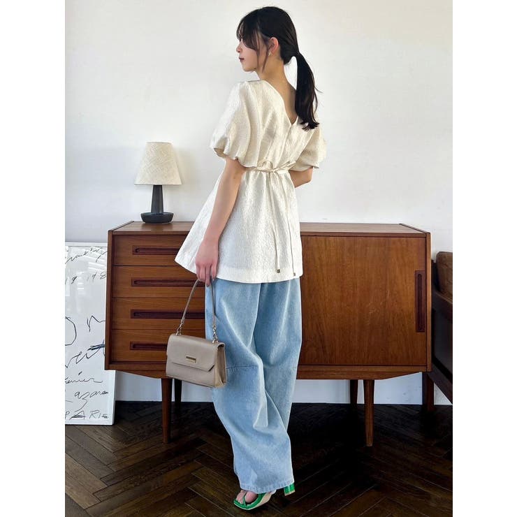 【藤井サチコラボ】フクレジャカードチュニック | dazzlin | 詳細画像17 