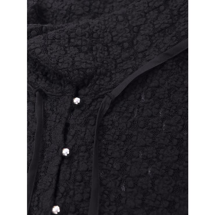 シュリンクレースコンパクトシャツ | dazzlin | 詳細画像41 