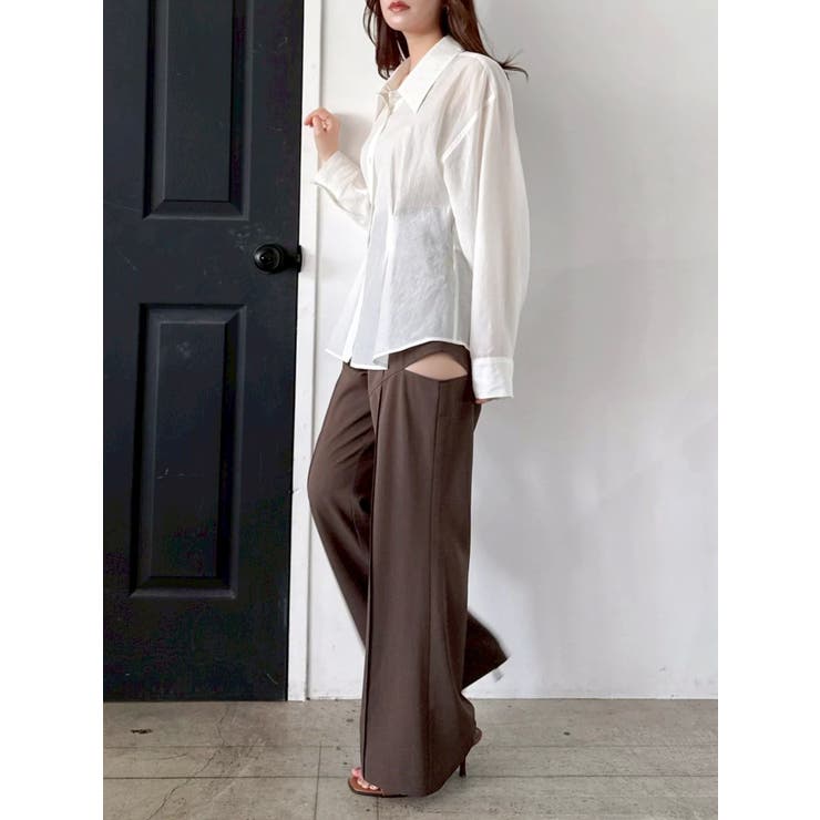 サイドオープンスラックス | dazzlin | 詳細画像12 