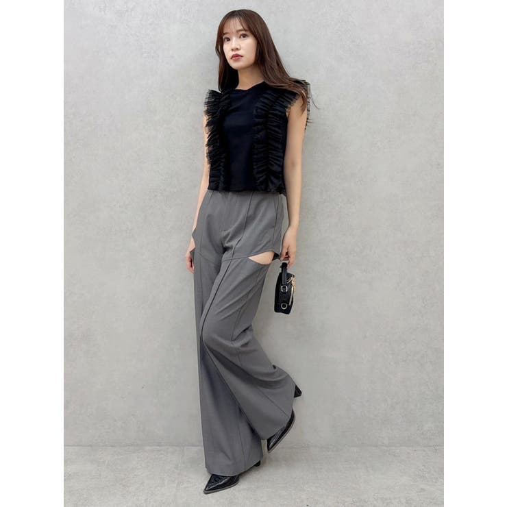 サイドオープンスラックス | dazzlin | 詳細画像17 