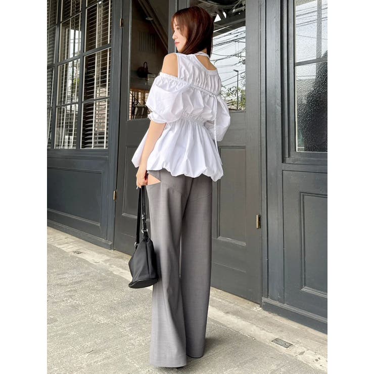 サイドオープンスラックス | dazzlin | 詳細画像9 