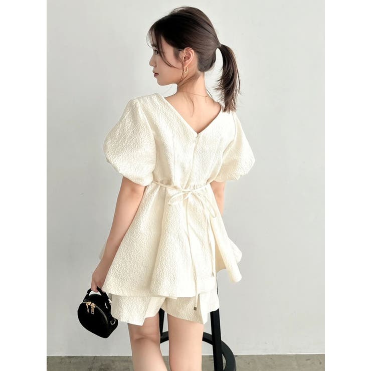 【藤井サチコラボ】フクレジャカードチュニックショートパンツ | dazzlin | 詳細画像12 