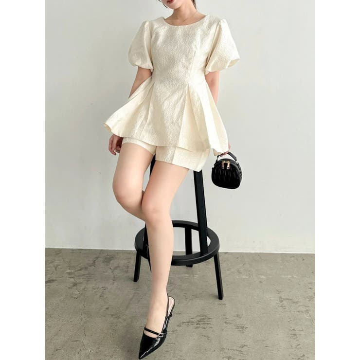 【藤井サチコラボ】フクレジャカードチュニックショートパンツ | dazzlin | 詳細画像13 