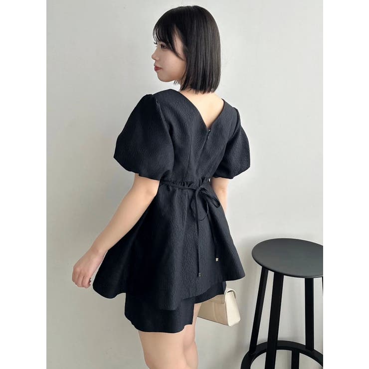 【藤井サチコラボ】フクレジャカードチュニックショートパンツ | dazzlin | 詳細画像30 