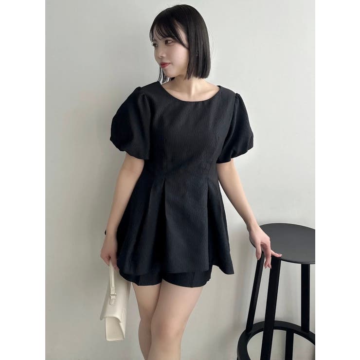 【藤井サチコラボ】フクレジャカードチュニックショートパンツ | dazzlin | 詳細画像31 