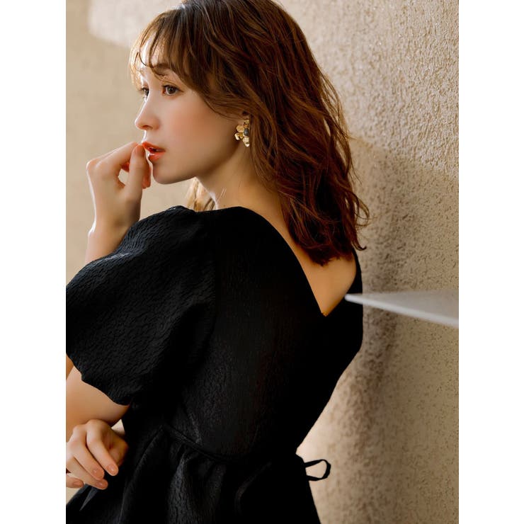 【藤井サチコラボ】フクレジャカードチュニックショートパンツ | dazzlin | 詳細画像8 