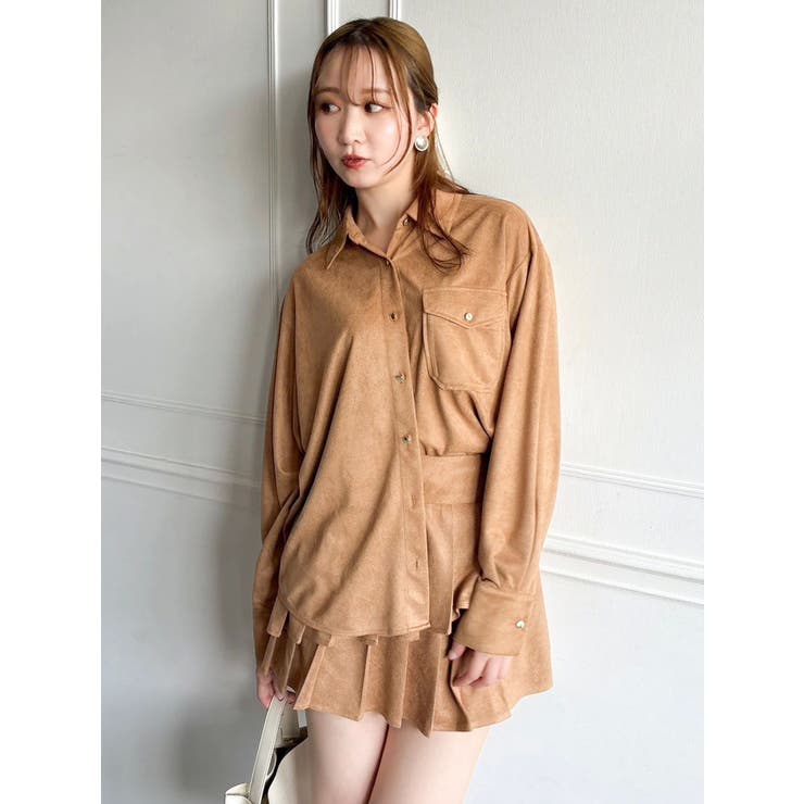 【セットアップ対応】ベルトダブルプリーツスカート | dazzlin | 詳細画像22 