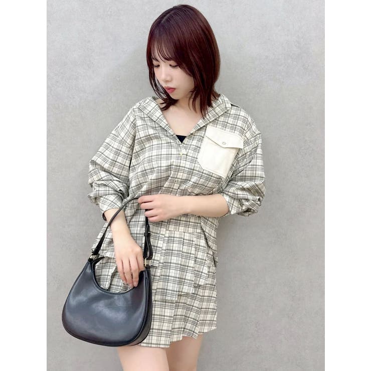 【セットアップ対応】ベルトダブルプリーツスカート | dazzlin | 詳細画像28 