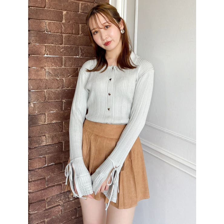 【セットアップ対応】ベルトダブルプリーツスカート | dazzlin | 詳細画像40 