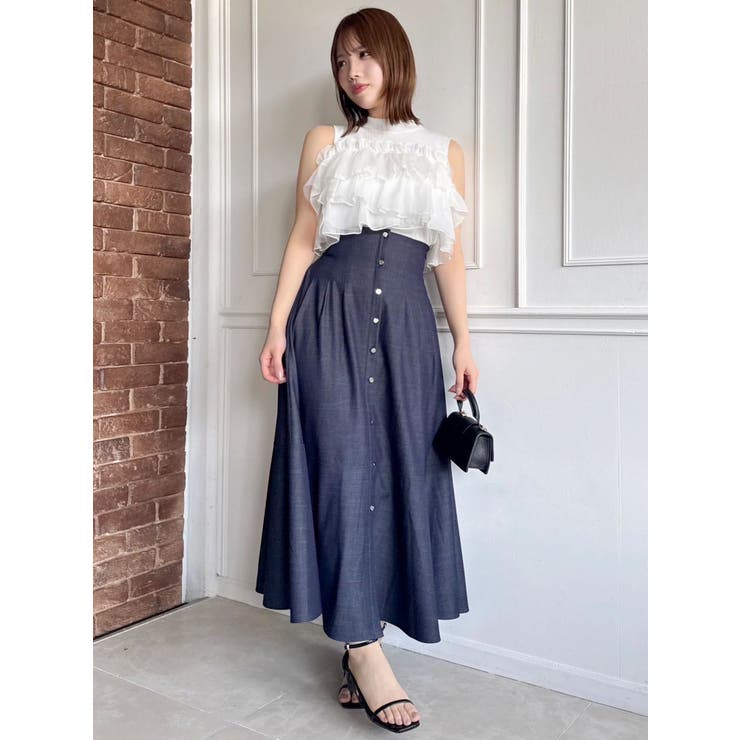 ハイウエストエアリースカート | dazzlin | 詳細画像14 