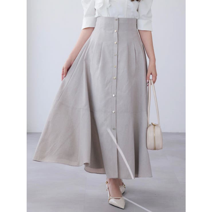 ハイウエストエアリースカート | dazzlin | 詳細画像2 