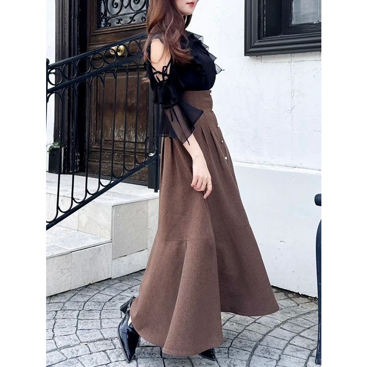 ハイウエストエアリースカート | dazzlin | 詳細画像48 