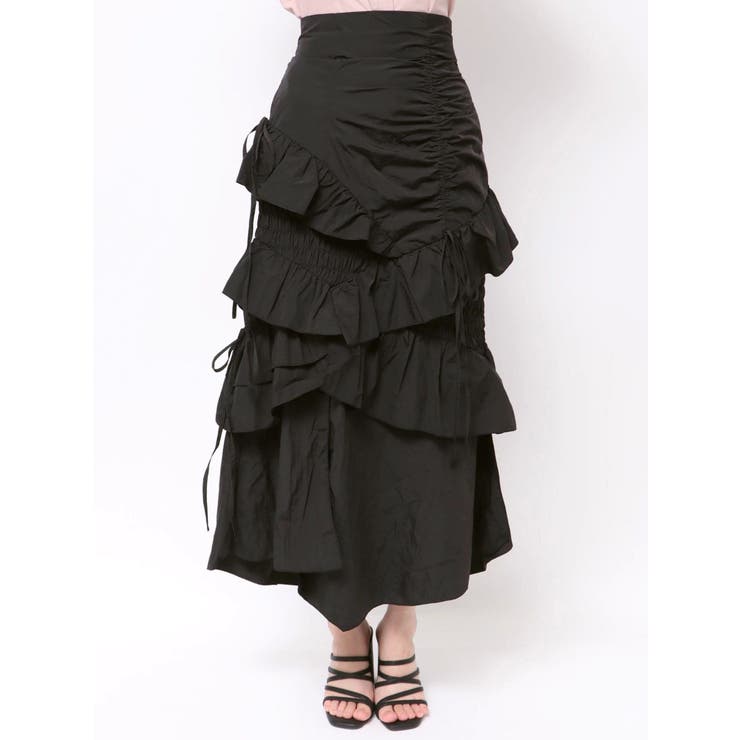 ランダムフリルギャザースカート | dazzlin | 詳細画像16 