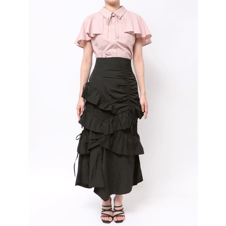 ランダムフリルギャザースカート | dazzlin | 詳細画像22 