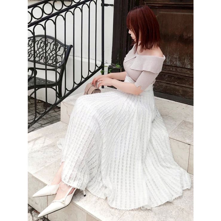 シアーボリューミーフレアスカート | dazzlin | 詳細画像10 