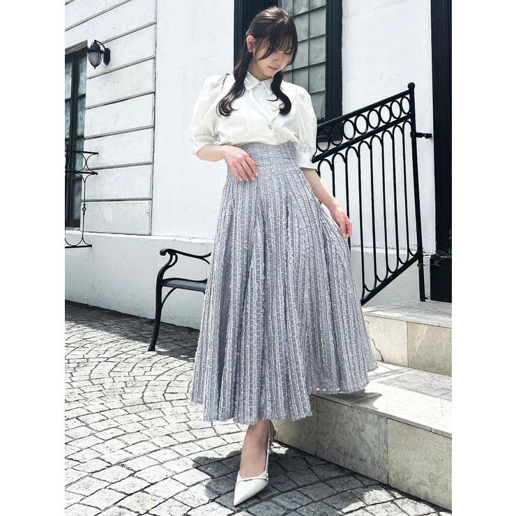 シアーボリューミーフレアスカート | dazzlin | 詳細画像23 