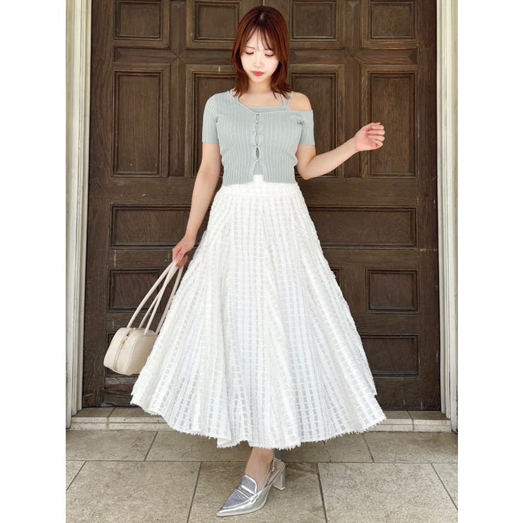 シアーボリューミーフレアスカート | dazzlin | 詳細画像37 