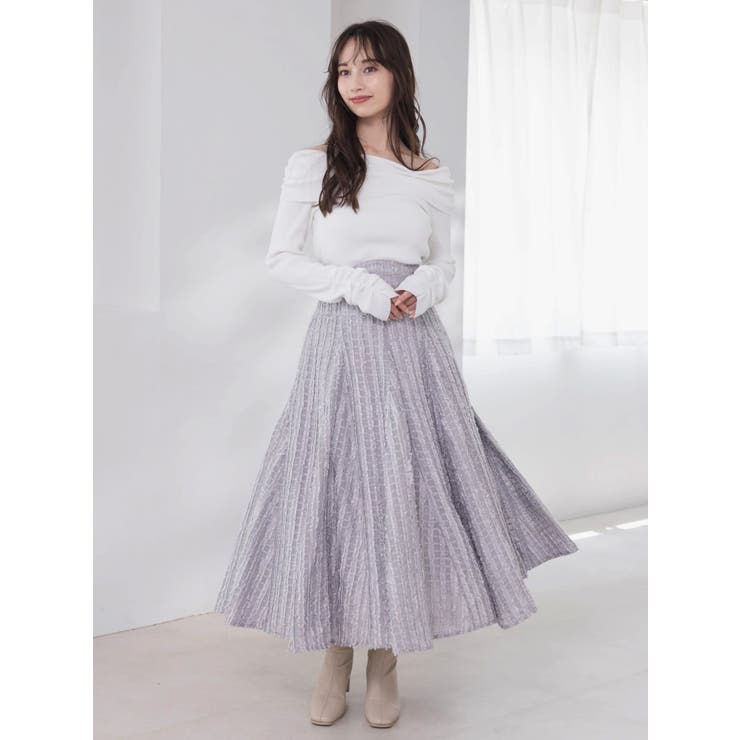 シアーボリューミーフレアスカート | dazzlin | 詳細画像4 