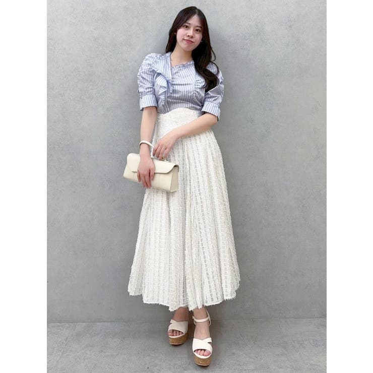 シアーボリューミーフレアスカート | dazzlin | 詳細画像43 