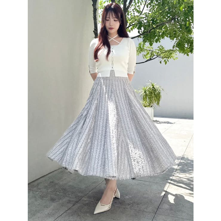 シアーボリューミーフレアスカート | dazzlin | 詳細画像49 