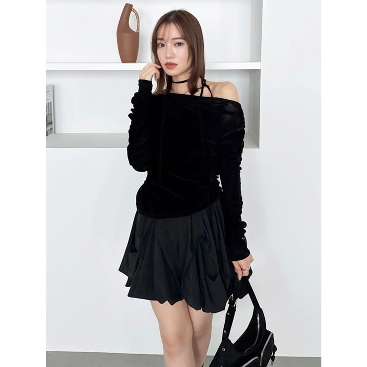 【再生産】バルーンミニスカート | dazzlin | 詳細画像13 