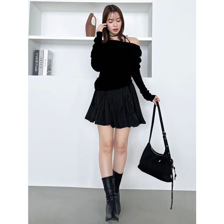 【再生産】バルーンミニスカート | dazzlin | 詳細画像14 