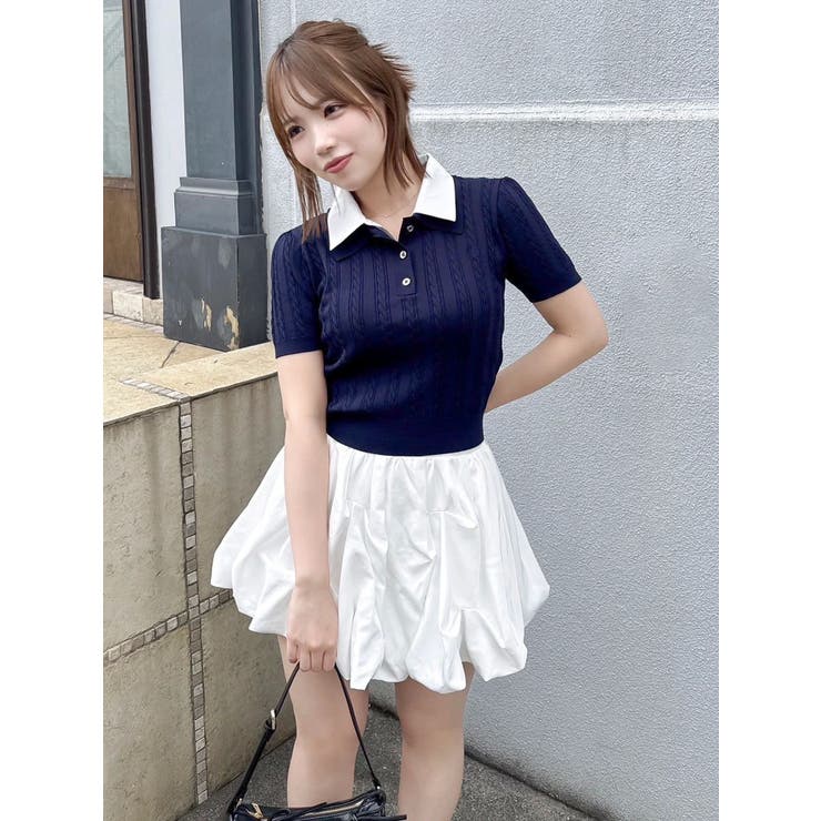 【再生産】バルーンミニスカート | dazzlin | 詳細画像23 