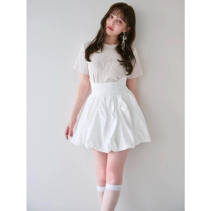 【再生産】バルーンミニスカート | dazzlin | 詳細画像3 